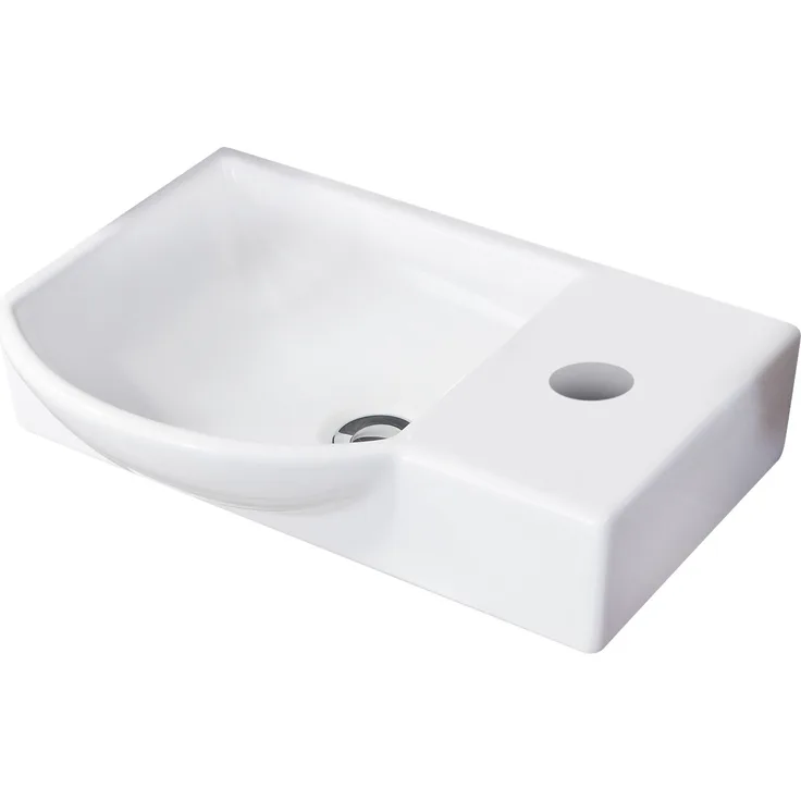 Fackelmann A-VERO Waschbecken 45 cm aus Keramik