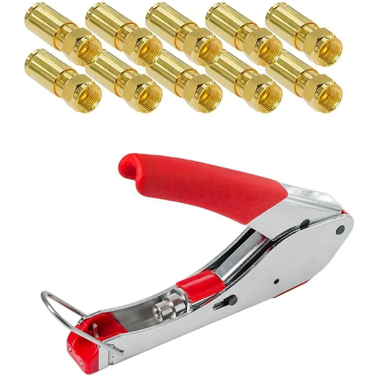 SET Kompression ( F-Stecker + Zange )