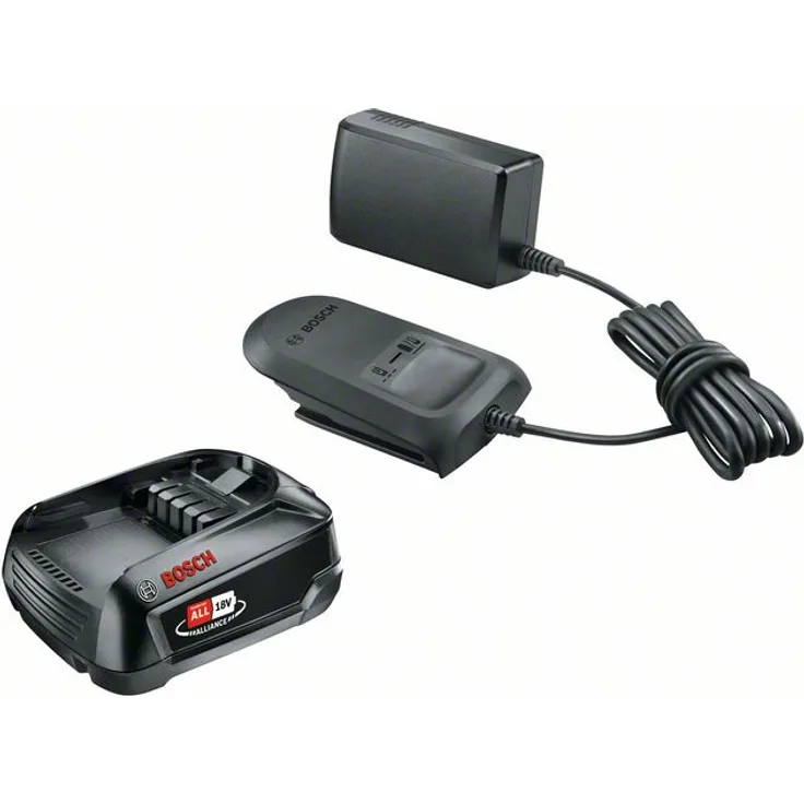 Bosch Systemzubehör 18 Volt Lithium-Ionen Starter-Set 18V Alliance, 2.5Ah + AL 18V-20 - 1600A02625