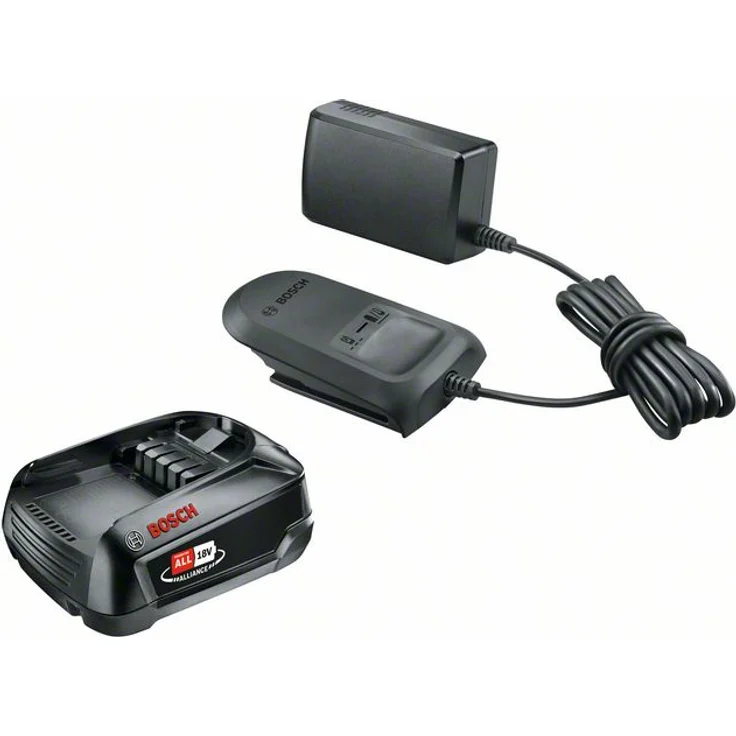 Bosch Systemzubehör 18 Volt Lithium-Ionen Starter-Set 18V Alliance, 2.5Ah + AL 18V-20 - 1600A02625 – Bild 1