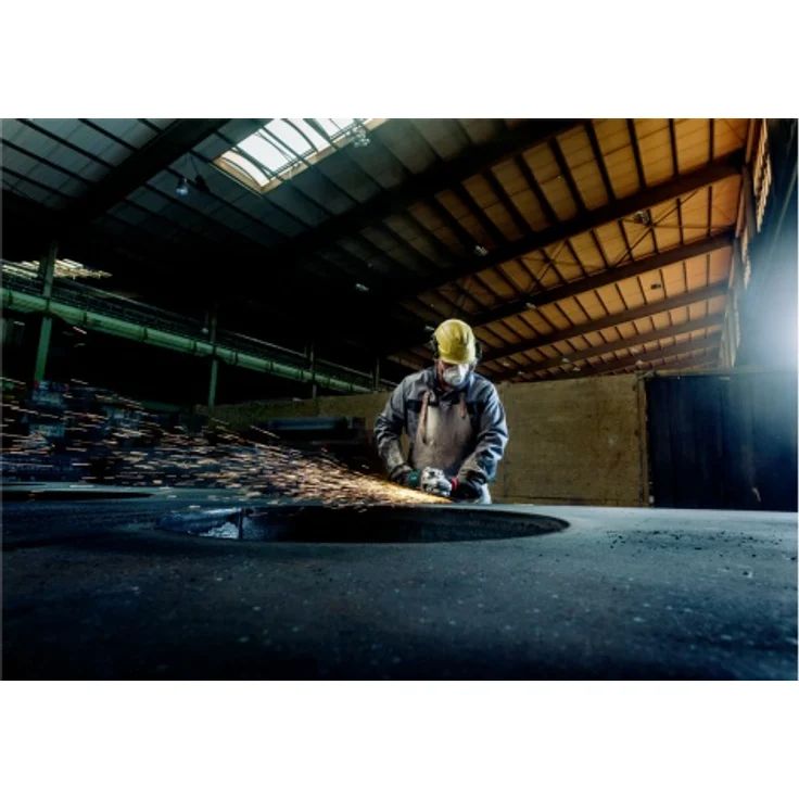 Metabo Winkelschleifer WE 26-230 MVT Quick (2600 Watt, Scheibendurchmesser 230 Millimeter, Vibrationsdämpfung, Metabo M-Quick-System, Wiederanlaufschutz, Schlüssel im Zusatzhandgriff ) 606475000 – Bild 10