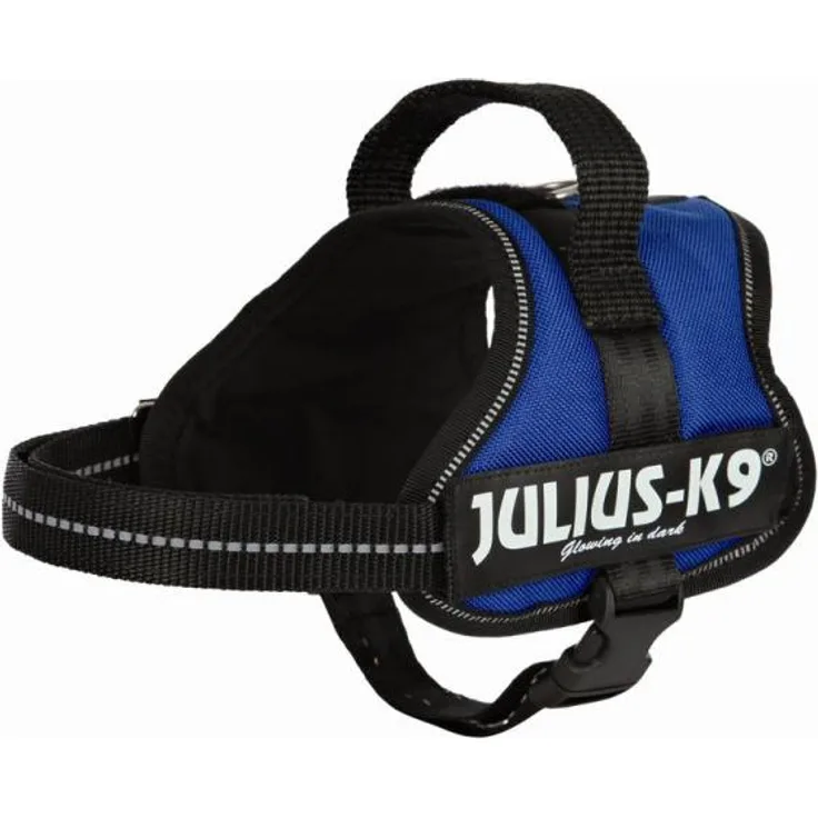 Julius-K9® Powergeschirr Baby & Mini blau Mini-Mini (S)