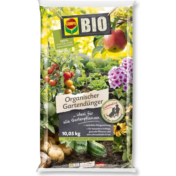 COMPO® BIO Organischer Gartendünger, 10,05 kg