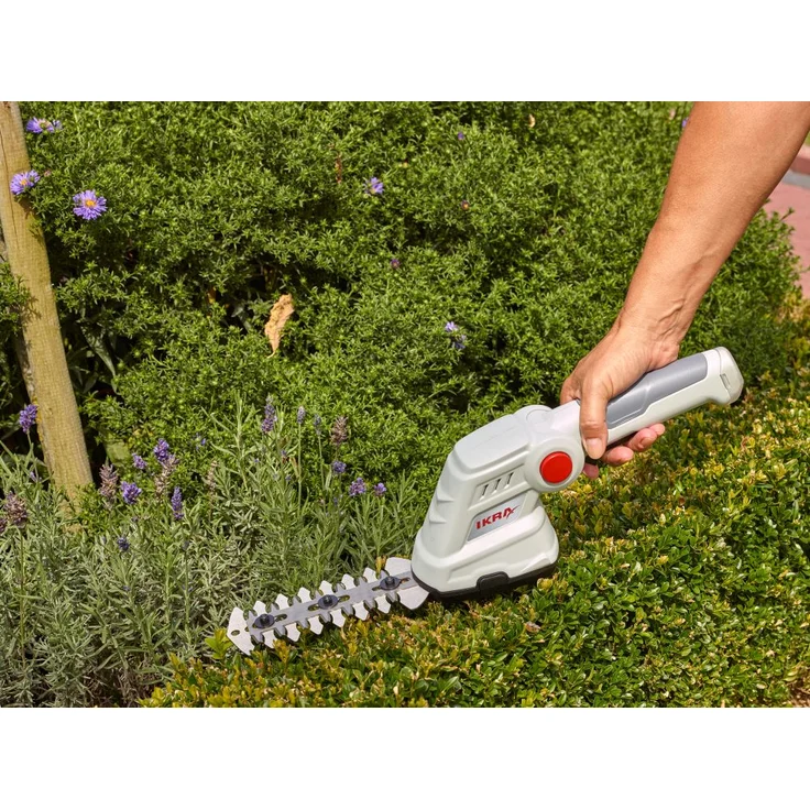 Ikra Akku Gras- und Strauchschere IGBS 3 6 USB – Bild 4
