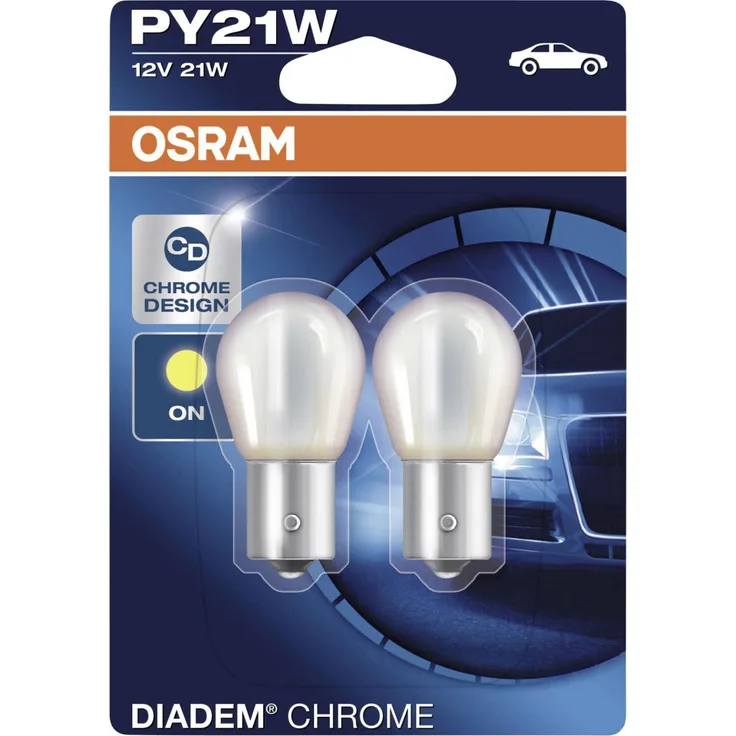 Osram Diadem Signallampe PY21W 12V 21W gelb