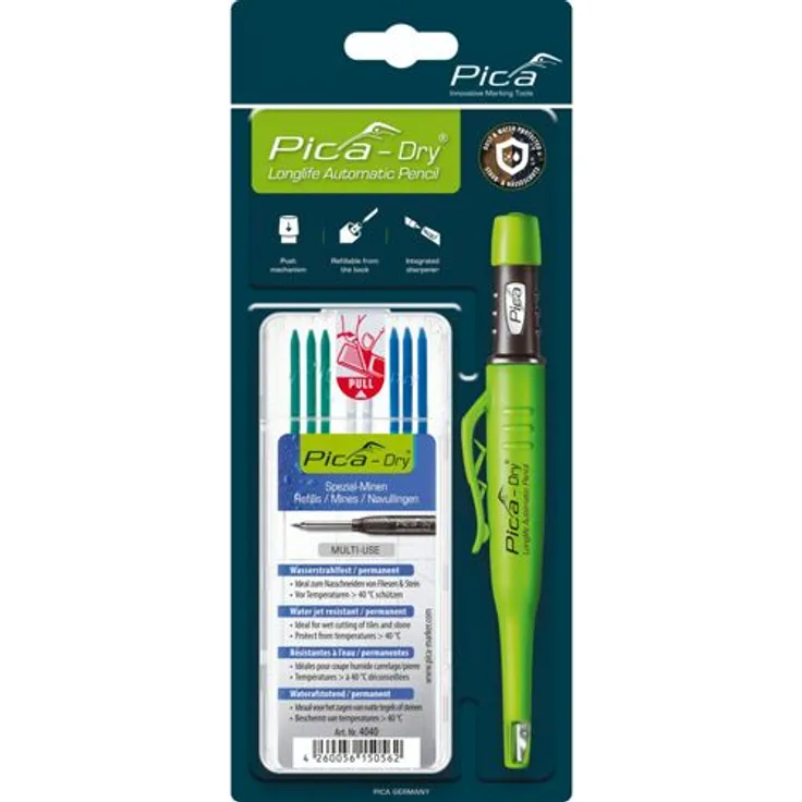 Pica DRY Bundle mit 1x Marker + 1x Minen-Set Nr. 4040