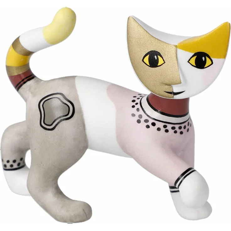 Goebel Figur Rosina Wachtmeister - Minikatze Teresa, Minikatzen, Dekofigur, Biskuitporzellan, Bunt, 31886031