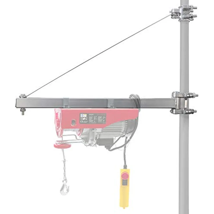 Arebos - Halterung Elektro Ausleger Schwenkarm für Hebezug Flaschenzug Träger 1000 kg – Bild 2