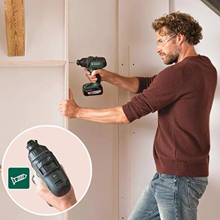 Bosch Akku-Zweigang-Bohrschrauber AdvancedDrill 18, ohne Akku und Ladegerät - 06039B5004 – Bild 4