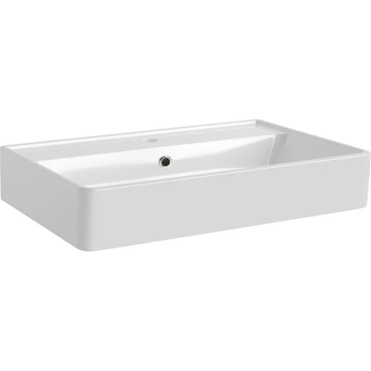 Fackelmann VAIDA Aufsatzbecken 61 cm breit, Keramik