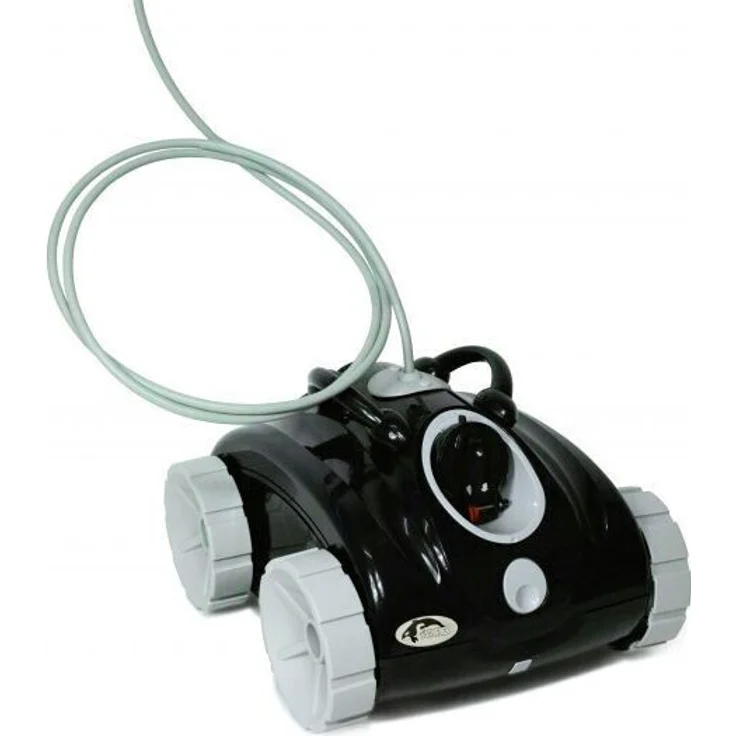 KWAD Poolroboter Xeox Base, für Pools bis 24 m² Fläche 24 V, 16 m³/h Filterleistung, 14 m Kabellänge, 31 cm Arbeitsbreite, 15 m/min, 2 h Laufzeit – Bild 2