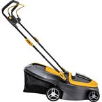 STIGA Collector 136e Akku Rasenmäher mit Schnitthöhenverstellung, inkl. Akku, inkl. Ladegerät 20V Schnittbreite (max.) 34cm