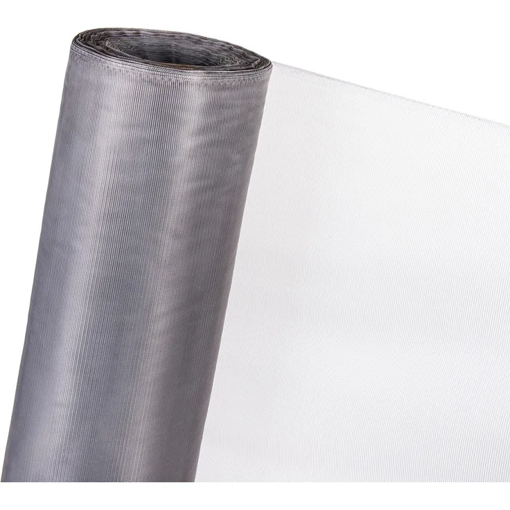 HaGa Fliegengitter in 75cm Breite, grau, (Meterware) Moskitonetz, Fliegennetz