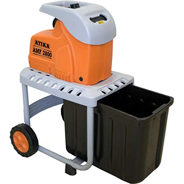 Atika AMF 2800 Leistung 2 800 W Häckselsystem Messer Materialstärke 4 5 cm Fangsackvolumen 61 Liter Geräuschentwicklung 105 dB – Bild 3
