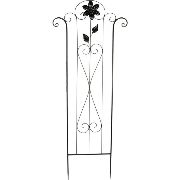 Gartenursel Gerades Rankgitter Barcelona klein ca. 120 cm - Gartendekoration