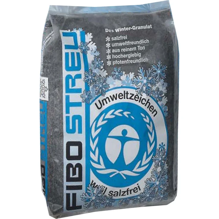 FIBOSTREU Blähton umweltfreundliches Winter-Streumittel ohne Salz, 50 Liter (Die Umweltschonende Alternativen zu Streusalz)