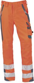 Bundhose Warnschutz orange/grau, Gr. 050 - PKA Klöcker