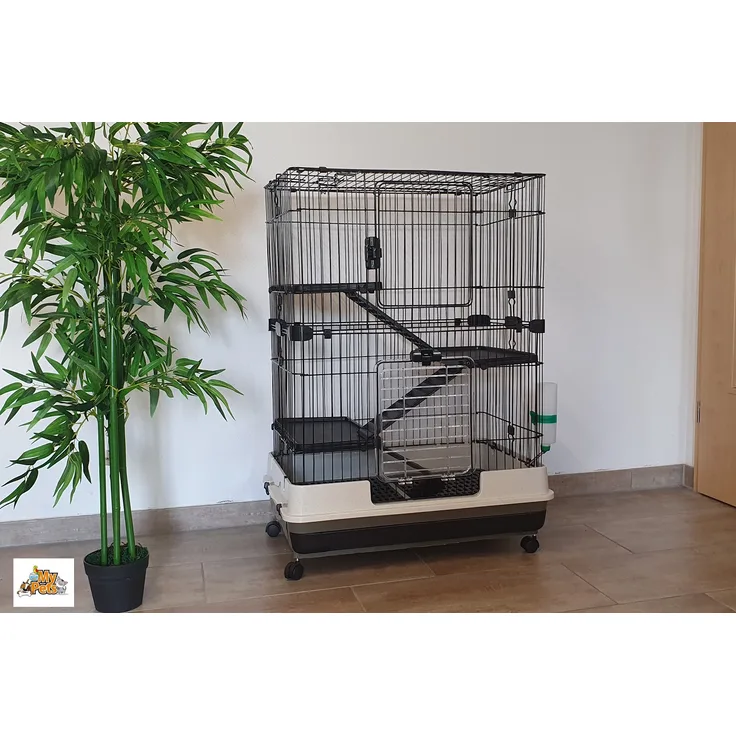 Nagervoliere BIG CAGE XL Nagerkäfig Käfig Hamsterkäfig Voliere Hamster Metall