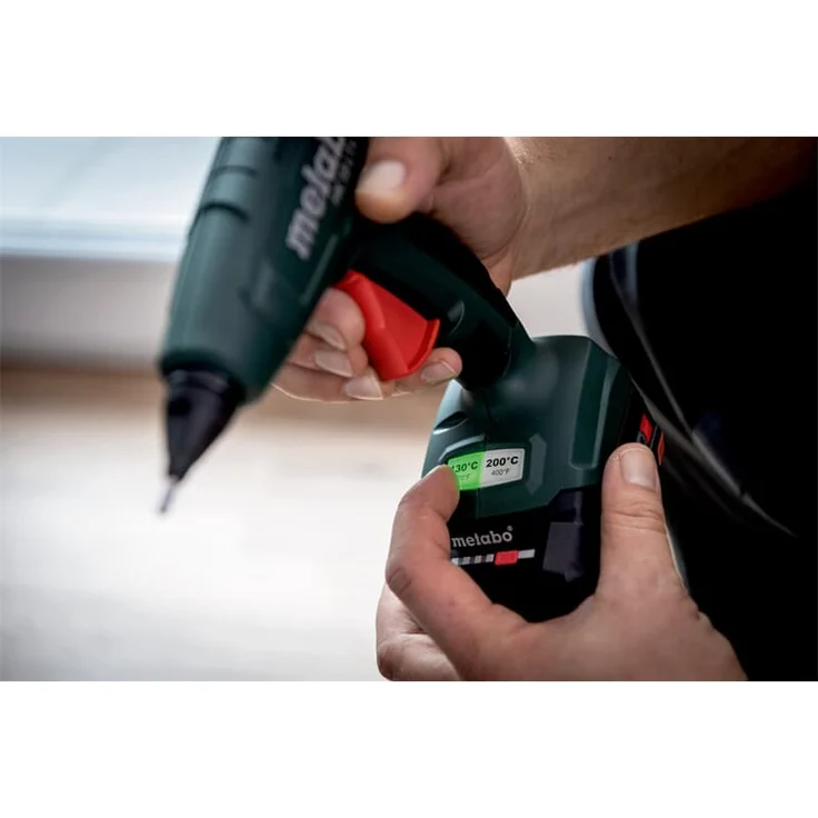 Metabo Akku Heißklebepistole HK 18 V LTX 20 Ø11 mm ohne Akku/Ladegerät Karton – Bild 9