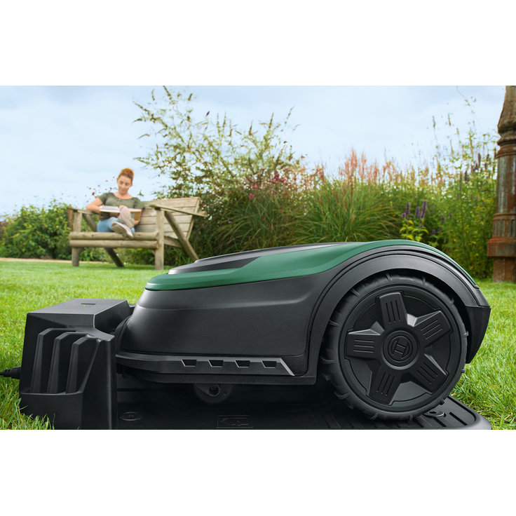 Bosch Indego XS 300 06008B0003 Mähroboter Rasenflächen bis 300 m², Schnitthöhe 30-50 mm, Schnittbreite 19 cm – Bild 6