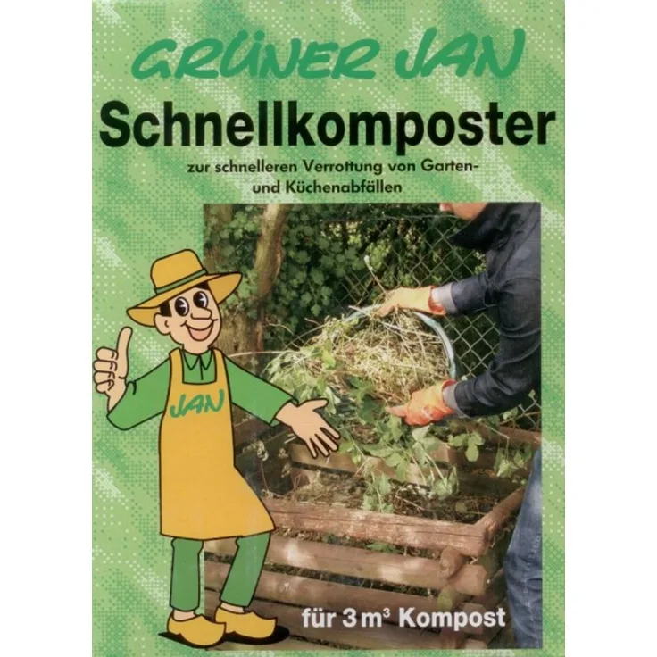 Grüner Jan Schnellkomposter 2x 2,5kg