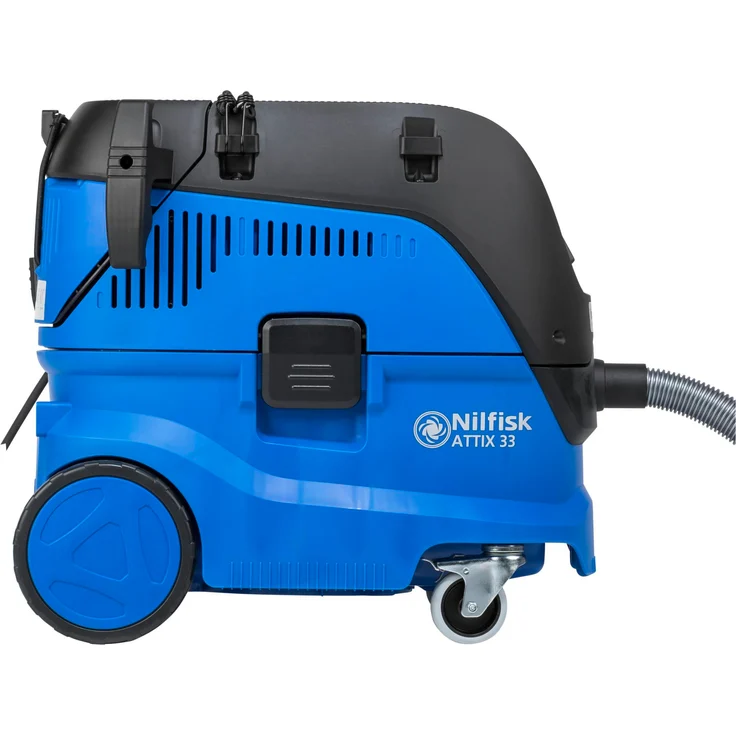 Nilfisk 107412103 Naß- Trockensauger Attix 33-2L IC, automatisches Filterabreinigungssystem, (1400 W, 230 V), blau Beutel 30 Liter – Bild 3