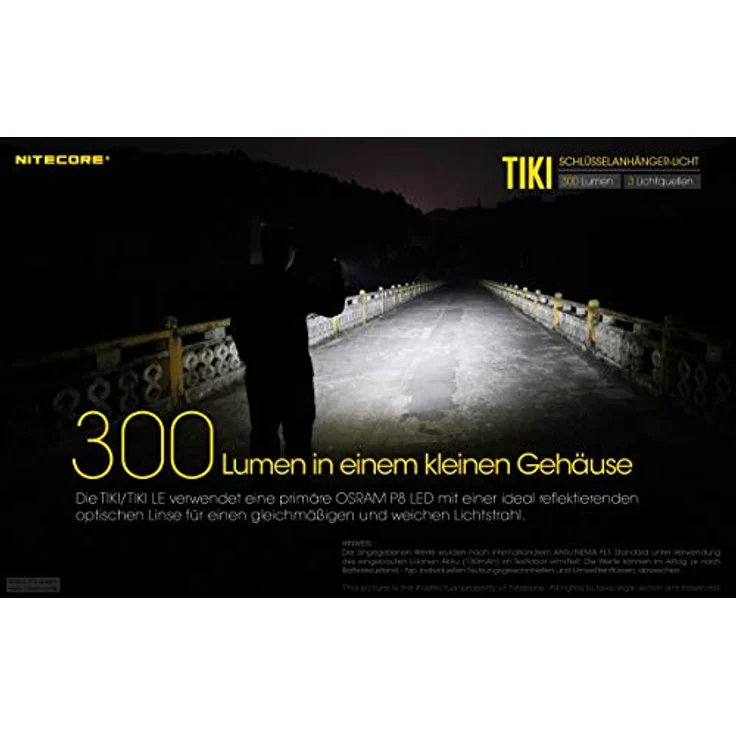 Nitecore FLASHLIGHT T SERIES 300 LUMENS-TIKI LE NITECORE – Bild 4