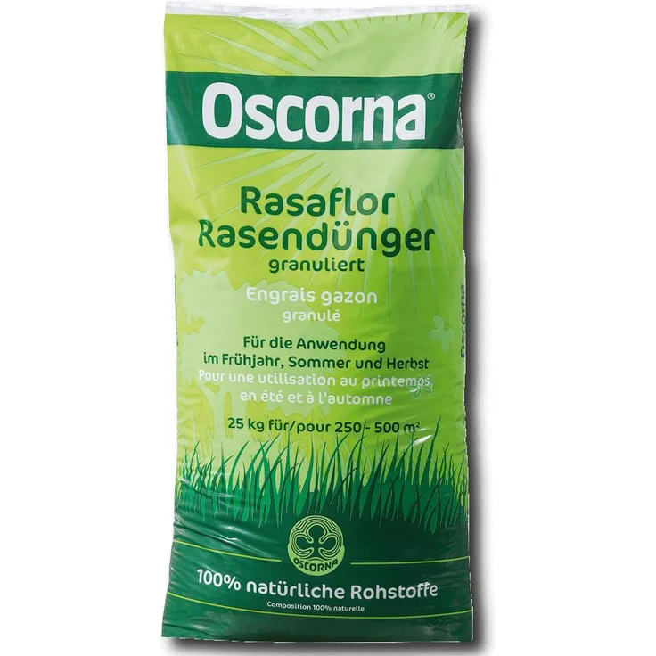 Oscorna Rasaflor Rasendünger granuliert, 25 kg