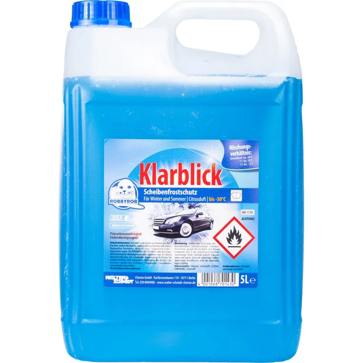 Robbyrob Scheibenfrostschutz bis -30°C gebrauchsfertig 5L