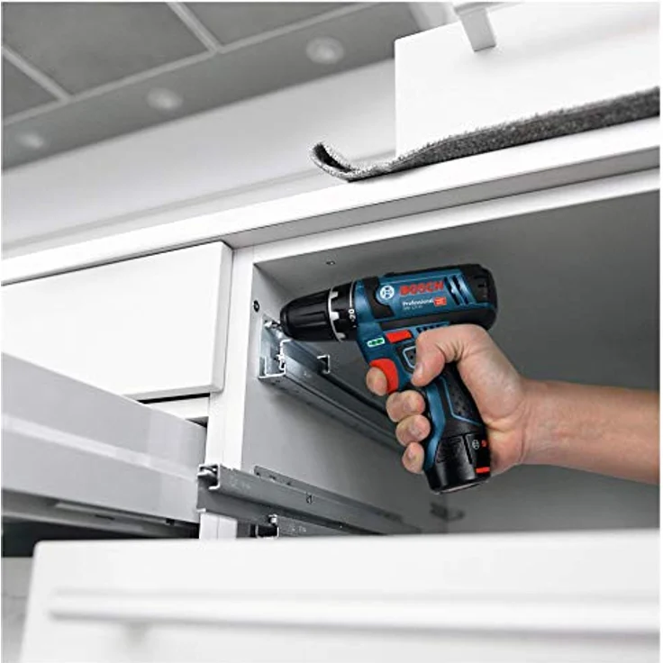 Bosch Professional 12 V System Akku-Bohrschrauber GSR 12V-15 ohne Akkus & Ladegerät, in L-Boxx – Bild 8