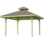 WEKA Gartenoase 651 Größe 2 mit Dachaufsatz - Preisvergleich