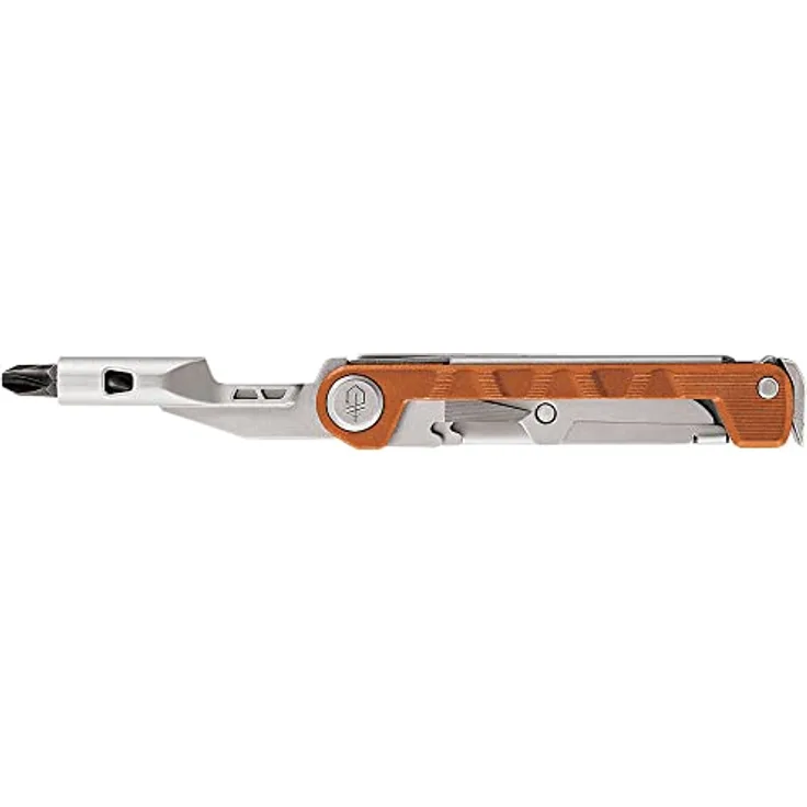 Gerber Multifunktionswerkzeug mit 8 Funktionen ArmBar Drive Orange Messer mit glatter Klinge