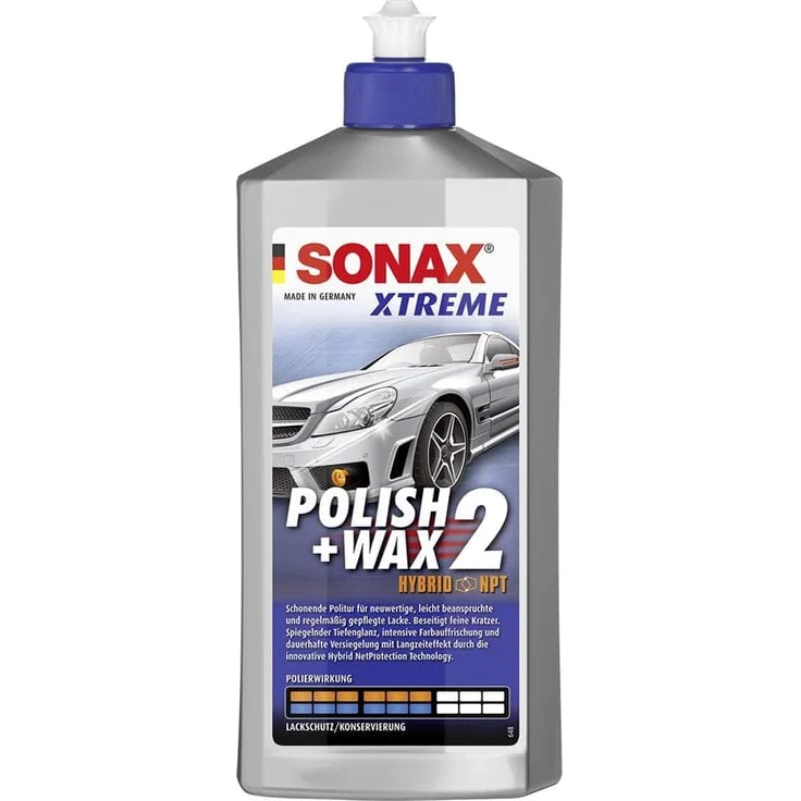 Sonax XTREME Polish & Wax 2 Hybrid NPT 500ml Politur Schutz Pflege Auto PKW – Bild 1