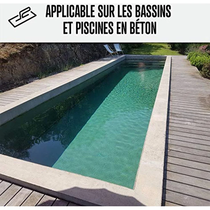 ARCANE INDUSTRIES Wasserdichte Versiegelung für betonierte und gemauerte Pools und Becken - ARCACIM PISCINE - Weiß - 25 kg – Bild 7