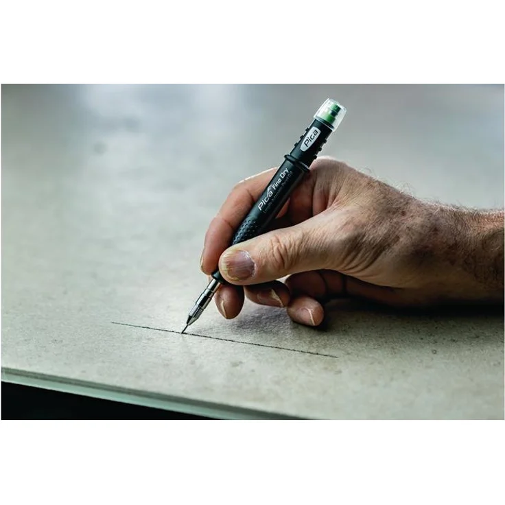 Pica Fine Dry Marker 0.9 mit 5 Graphitminen HB 7070 Longlife Automatic Baumarker – Bild 3