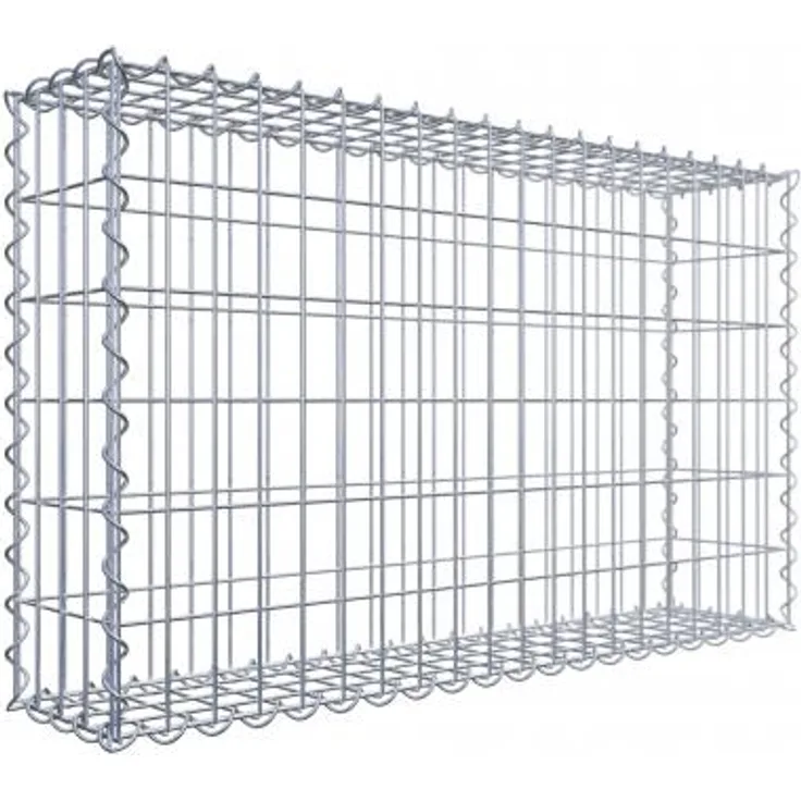 Gabiona Gabione 100 cm x 60 cm x 20 cm (L x H x T), Maschenweite 5 cm x 10 cm, Spirale