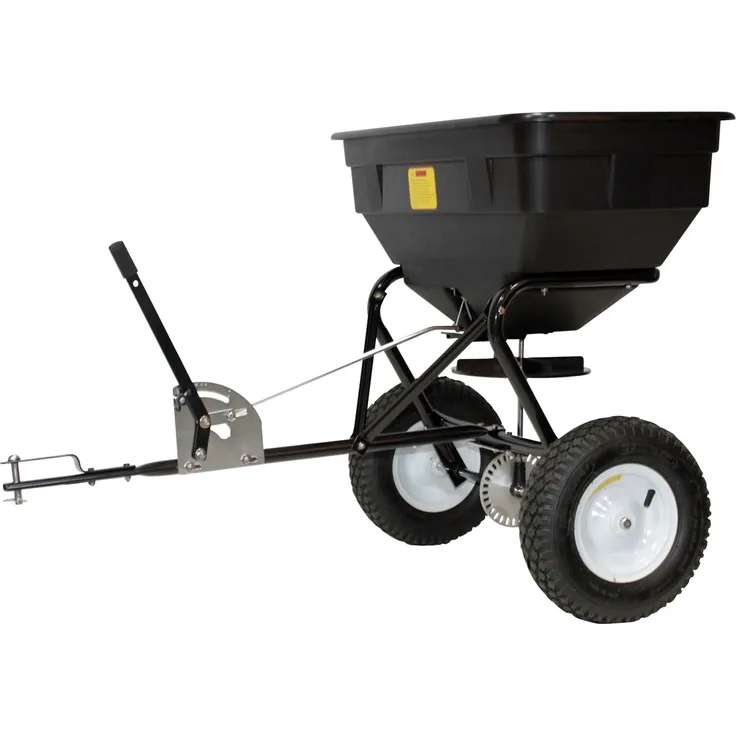 Texas Profi Streuwagen Saatgutstreuer Salzstreuer 60l für Texas Rasentraktoren