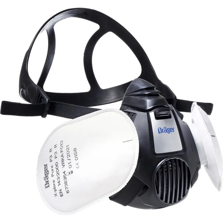 Dräger Halbmaske Handwerker Set - X-plore 3500 + Pure P3 R - L