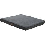 Juskys Hundebett Milow orthopädisch 76x51cm - Hundekissen flauschig & stabil - Bezug abnehmbar & waschbar – Hundematte für kleine Hunde – Grau - Preisvergleich