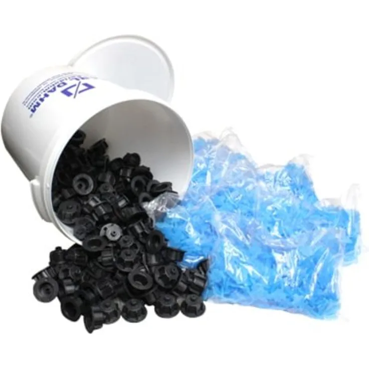 Karl Dahm Maxi-Set schwarz, 3 mm Gewindelaschen Art. 12513
