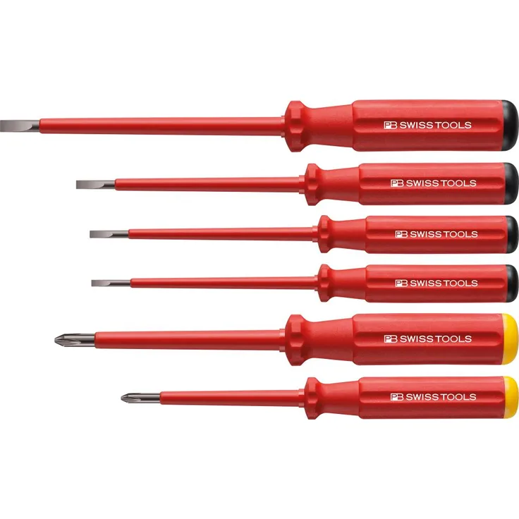 Schraubendreher-Satz VDE 6-teilig Schlitz/PH im Karton Classic PB Swiss Tools