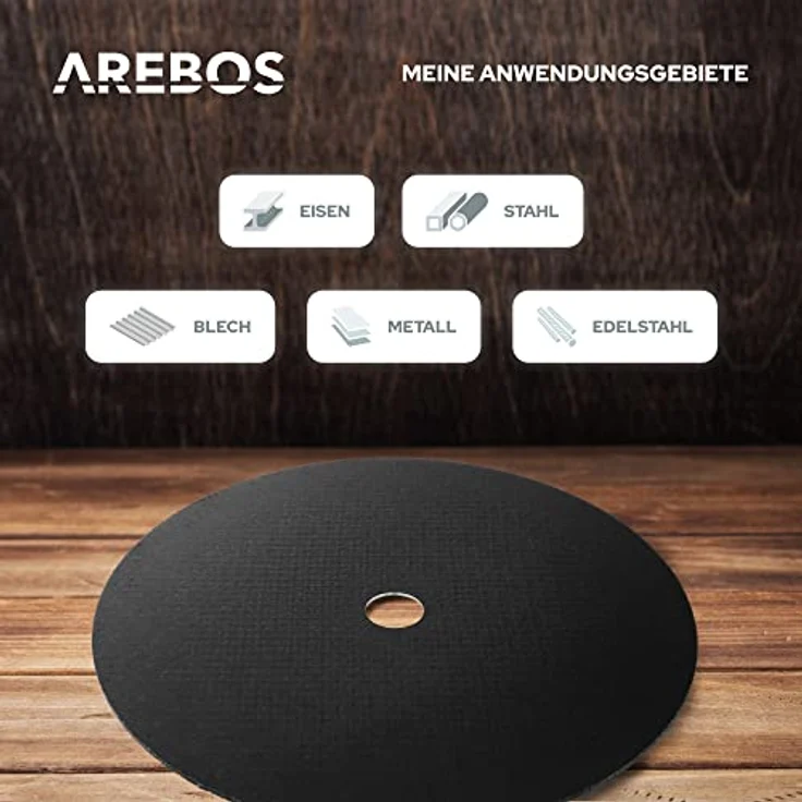 Canbolat Vertriebs Gmbh - Trennscheiben (125 mm, 50 Stück, EN 12413) Flexscheiben Inox Edelstahl Extradünn Metall – Bild 4