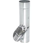 Zambelli VM BlankZinc Regenwasserklappe mit Sieb 100 mm - Preisvergleich