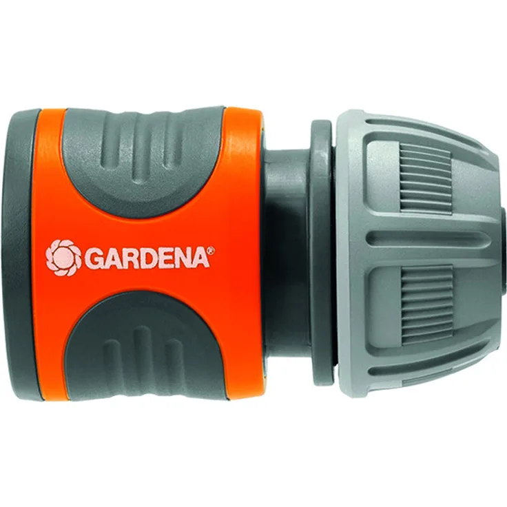 GARDENA Premium Wasserstop 19 mm (3-4 Zoll): Aquastop, schneller Gerätewechsel, Knickschutz, hohe Schlauchhaltekraft, frostsicher, verpackt (18254-20) Bewässerungszubehör 