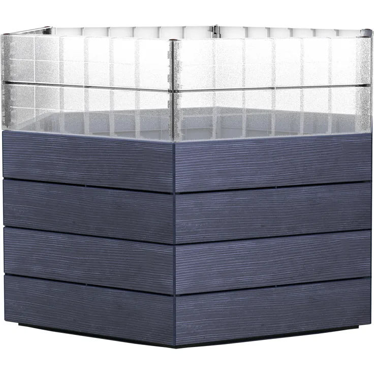 Garantia Ergo Turbo Hochbeet L 75 + Wachstumsmodul Farbe wood, 110x95 cm
