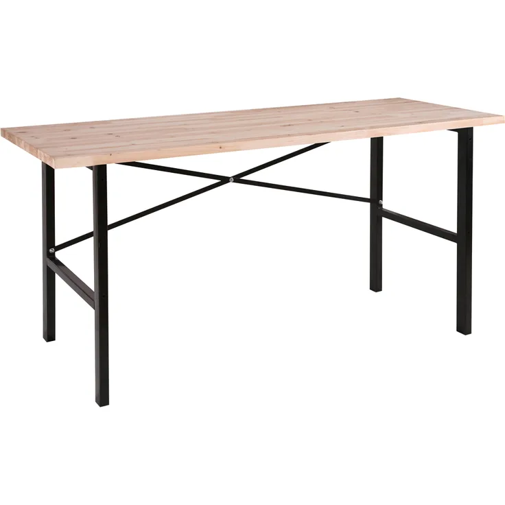 Fichte- Werkbank, Packtisch, Buffettisch ca. 1590 (B) x 850 (H) x 580 (T) mm