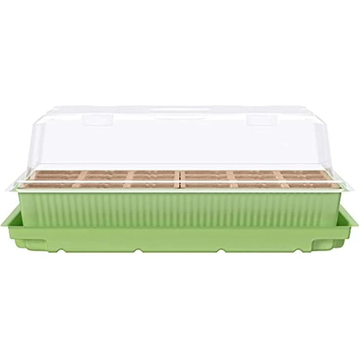 8 x WELLGRO Mini Gewächshaus für 192 Pflanzen - ca. 27 x 19 x 10 cm je Zimmergewächshaus – Bild 4