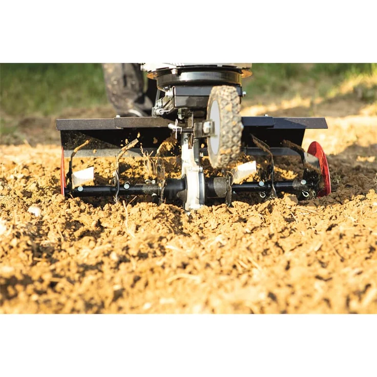 Scheppach Benzin Motorhacke MTP560 | 3,7 PS Leistung | Hackendurchmesser 260mm | Fräsbreiten 360 mm / 560 mm | Hackendrehzahl 110 1/min - 6 Hacken – Bild 5