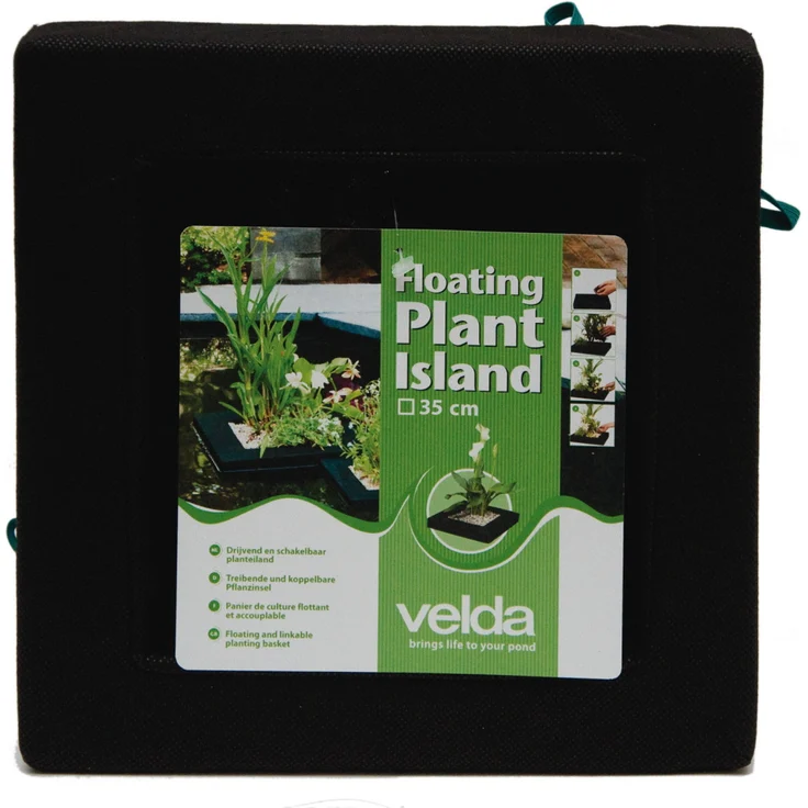 Velda Pflanzinsel Floating Plant Island eckig 35x35cm 127579 1 Stck – Bild 2