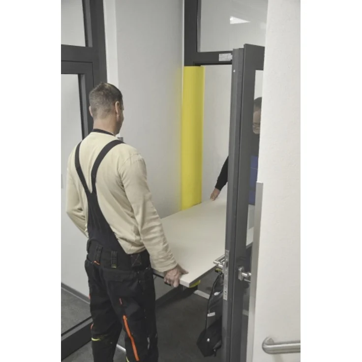 Scorprotect ® Türrahmen-Klemmschiene signalgelb Universalklemmschiene 100 bis 250 mm ( 2x 1m Stücke) – Bild 9